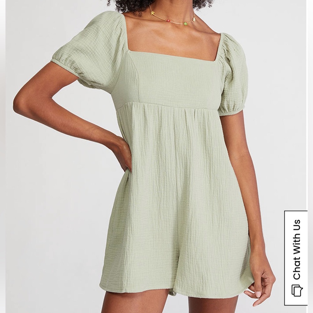 LA Hearts Babydoll Romper